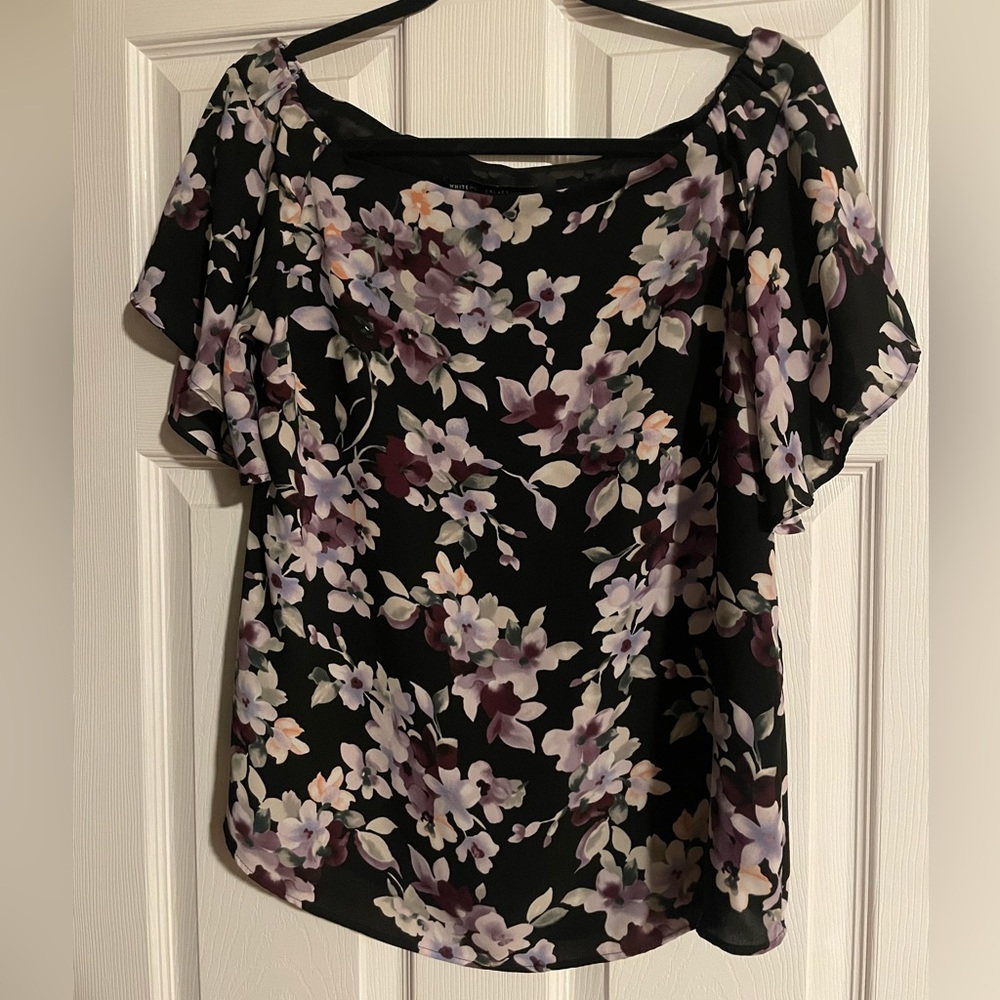WHBM off shoulder top